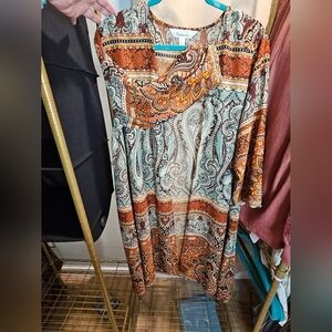 Tantrums Paisley Kimono Cover Duster